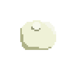 Pixel drawing of squishy stress ball