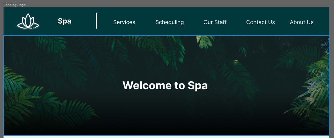 image of spa project